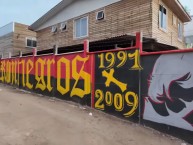 Mural - Graffiti - Pintada - "Barrio oriente" Mural de la Barra: Los Rojinegros &bull; Club: Rangers de Talca