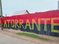 Mural - Graffiti - Pintada - Mural de la Barra: Los Rojinegros &bull; Club: Rangers de Talca