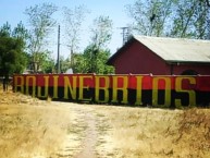 Mural - Graffiti - Pintada - "Rojinebrios" Mural de la Barra: Los Rojinegros &bull; Club: Rangers de Talca