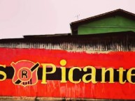 Mural - Graffiti - Pintada - Mural de la Barra: Los Rojinegros &bull; Club: Rangers de Talca