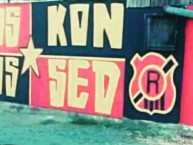 Mural - Graffiti - Pintada - Mural de la Barra: Los Rojinegros &bull; Club: Rangers de Talca