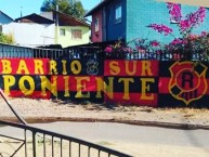 Mural - Graffiti - Pintada - Mural de la Barra: Los Rojinegros &bull; Club: Rangers de Talca