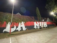 Mural - Graffiti - Pintada - Mural de la Barra: Los Rojinegros &bull; Club: Rangers de Talca