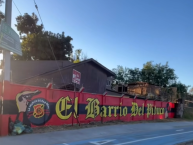 Mural - Graffiti - Pintada - Mural de la Barra: Los Rojinegros &bull; Club: Rangers de Talca