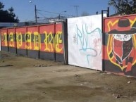 Mural - Graffiti - Pintadas - Mural de la Barra: Los Rojinegros &bull; Club: Rangers de Talca &bull; País: Chile