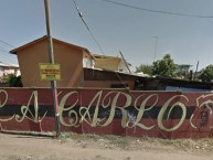 Mural - Graffiti - Pintada - Mural de la Barra: Los Rojinegros &bull; Club: Rangers de Talca