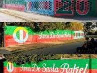 Mural - Graffiti - Pintadas - "Santa Rakel 20" Mural de la Barra: Los Tanos • Club: Audax Italiano • País: Chile