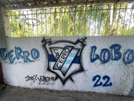 Mural - Graffiti - Pintadas - "Los pibes de cerrolobo" Mural de la Barra: Los Villeros • Club: Cerro • País: Uruguay