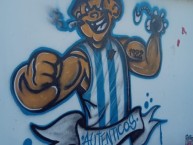 Mural - Graffiti - Pintadas - "El autentico de la villa" Mural de la Barra: Los Villeros • Club: Cerro • País: Uruguay