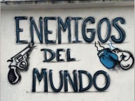 Mural - Graffiti - Pintadas - "Cerro contra todos" Mural de la Barra: Los Villeros • Club: Cerro • País: Uruguay