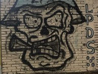 Mural - Graffiti - Pintadas - "Cerrocerro!" Mural de la Barra: Los Villeros &bull; Club: Cerro &bull; País: Uruguay