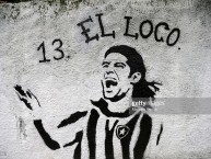 Mural - Graffiti - Pintada - "13 El Loco" Mural de la Barra: Loucos pelo Botafogo • Club: Botafogo