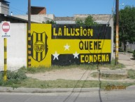Mural - Graffiti - Pintada - Mural de la Barra: Noroeste 74 • Club: Olimpo