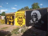 Mural - Graffiti - Pintada - "Calle chaco" Mural de la Barra: Noroeste 74 • Club: Olimpo