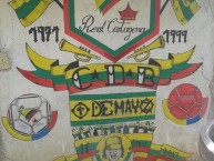Mural - Graffiti - Pintada - Mural de la Barra: Rebelión Auriverde Norte • Club: Real Cartagena