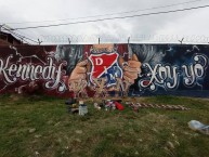 Mural - Graffiti - Pintadas - Mural de la Barra: Rexixtenxia Norte • Club: Independiente Medellín • País: Colombia