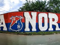 Mural - Graffiti - Pintadas - Mural de la Barra: Rexixtenxia Norte • Club: Independiente MedellÃ­n • País: Colombia