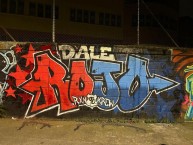 Mural - Graffiti - Pintadas - Mural de la Barra: Rexixtenxia Norte &bull; Club: Independiente Medellín &bull; País: Colombia