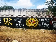 Mural - Graffiti - Pintadas - Mural de la Barra: Ritual Del Kaoz • Club: América • País: México