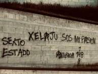 Mural - Graffiti - Pintadas - "Mural de la barra Sexto Estado, Xelaju MC" Mural de la Barra: Sexto Estado &bull; Club: Xelajú &bull; País: Guatemala