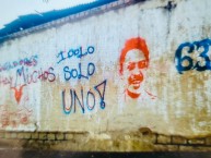 Mural - Graffiti - Pintadas - "Mural de la barra Sexto Estado, Xelaju MC (Mario Camposeco, ídolo.)" Mural de la Barra: Sexto Estado &bull; Club: Xelajú &bull; País: Guatemala