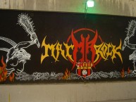 Mural - Graffiti - Pintada - "Mural Sur Oscura- MarRock" Mural de la Barra: Sur Oscura • Club: Barcelona Sporting Club