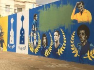 Mural - Graffiti - Pintadas - Mural de la Barra: Torcida Fanáti-Cruz • Club: Cruzeiro • País: Brasil