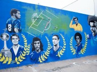 Mural - Graffiti - Pintadas - Mural de la Barra: Torcida Fanáti-Cruz • Club: Cruzeiro • País: Brasil