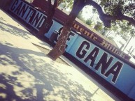 Mural - Graffiti - Pintadas - "CANTANDO SE GANA" Mural de la Barra: Trinchera Celeste • Club: O'Higgins • País: Chile