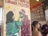 Mural - Graffiti - Pintada - "Gracias madre por entender mi locura" Mural de la Barra: Trinchera Norte &bull; Club: Universitario de Deportes