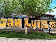 Mural - Graffiti - Pintada - Mural de la Barra: Ultra Kanaria &bull; Club: San Luis de Quillota