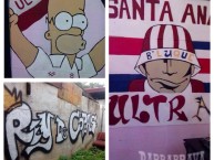 Mural - Graffiti - Pintada - Mural de la Barra: Ultra Morada • Club: Saprissa