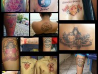 Tattoo - Tatuaje - tatuagem - "CALLEJON ORIENTAL" Tatuaje de la Barra: Armagedón • Club: Aucas • País: Ecuador