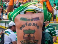 Tattoo - Tatuaje - tatuagem - Tatuaje de la Barra: Artillería Verde Sur &bull; Club: Deportes Quindío &bull; País: Colombia
