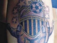 Tattoo - Tatuaje - tatuagem - Tatuaje de la Barra: Avalancha Sur • Club: Deportivo Táchira