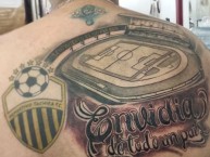Tattoo - Tatuaje - tatuagem - "anger" Tatuaje de la Barra: Avalancha Sur • Club: Deportivo Táchira • País: Venezuela
