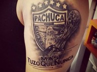 Tattoo - Tatuaje - tatuagem - Tatuaje de la Barra: Barra Ultra Tuza • Club: Pachuca • País: México