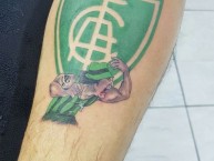 Tattoo - Tatuaje - tatuagem - "Barra Brava" Tatuaje de la Barra: Barra Una • Club: América Mineiro • País: Brasil