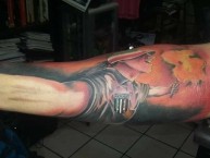 Tattoo - Tatuaje - tatuagem - Tatuaje de la Barra: Brigada 11 • Club: Once Caldas • País: Colombia