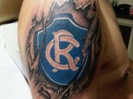 Tattoo - Tatuaje - tatuagem - Tatuaje de la Barra: Camisa 33 • Club: Remo