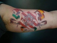 Tattoo - Tatuaje - tatuagem - Tatuaje de la Barra: Castores da Guilherme • Club: Bangu • País: Brasil