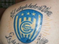 Tattoo - Tatuaje - tatuagem - Tatuaje de la Barra: Chancholigans • Club: Sportivo Luqueño • País: Paraguay