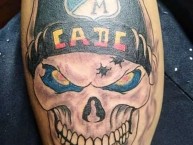 Tattoo - Tatuaje - tatuagem - Tatuaje de la Barra: Comandos Azules • Club: Millonarios • País: Colombia