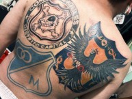 Tattoo - Tatuaje - tatuagem - Tatuaje de la Barra: Comandos Azules &bull; Club: Millonarios &bull; País: Colombia