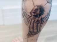 Tattoo - Tatuaje - tatuagem - "Tatuagem Jogador Krüger" Tatuaje de la Barra: Curva 1909 • Club: Coritiba
