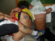 Tattoo - Tatuaje - tatuagem - "Tatuajes de Bosa Cupidos" Tatuaje de la Barra: Distrito Asegurador • Club: La Equidad