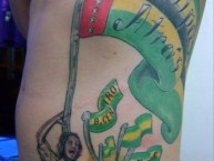 Tattoo - Tatuaje - tatuagem - Tatuaje de la Barra: Fortaleza Leoparda Sur • Club: AtlÃ©tico Bucaramanga • País: Colombia