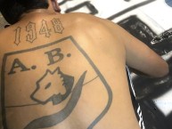 Tattoo - Tatuaje - tatuagem - Tatuaje de la Barra: Fortaleza Leoparda Sur &bull; Club: Atlético Bucaramanga &bull; País: Colombia