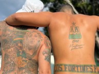 Tattoo - Tatuaje - tatuagem - Tatuaje de la Barra: Fortaleza Leoparda Sur &bull; Club: Atlético Bucaramanga &bull; País: Colombia