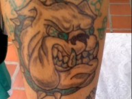 Tattoo - Tatuaje - tatuagem - Tatuaje de la Barra: Frente Radical Verdiblanco &bull; Club: Deportivo Cali &bull; País: Colombia